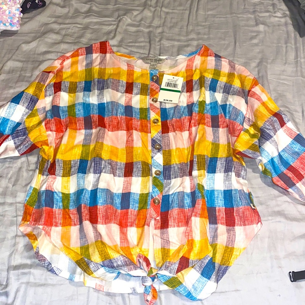 Lucky brand girls shirt